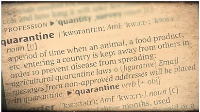 പാന്ഡെമിക്, എപിഡെമിക്, ക്വാറന്റീന് തുടങ്ങിയ വാക്കുകളൊക്കെ എവിടെ നിന്നാണ് വരുന്നത്?