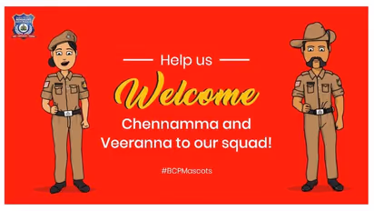 Meet the new Bengaluru City Police mascots to raise awareness on traffic, law and order
