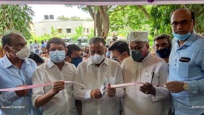 ಕೋವಿಡ್‌ ಆರೈಕೆ ಕೇಂದ್ರಕ್ಕೆ ವಸತಿ ಸಚಿವ ವಿ.ಸೋಮಣ್ಣ ಚಾಲನೆ