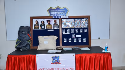 Karnataka: Bengaluru Police bust drug racket; narcotics worth Rs 1.25 crore seized