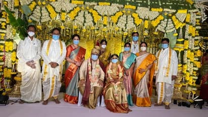 కరోనా వేళ.. నిరాడంబరంగా డీజీపీ కుమారుడి పెళ్లి