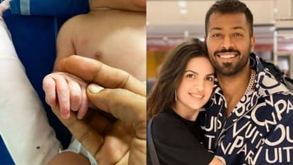 നടാഷ ആണ്കുഞ്ഞിന് ജന്മം നല്കി; കുട്ടിയുടെ ചിത്രങ്ങള് പങ്കുവെച്ച് ഹാര്ദിക് പാണ്ഡ്യ