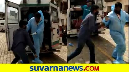 ಆಕ್ಸಿಜನ್ ವಿಷಯಕ್ಕೆ ಆ್ಯಂಬುಲೆನ್ಸ್ ಚಾಲಕನ ಅಟ್ಟಾಡಿಸಿ ಹಲ್ಲೆ!