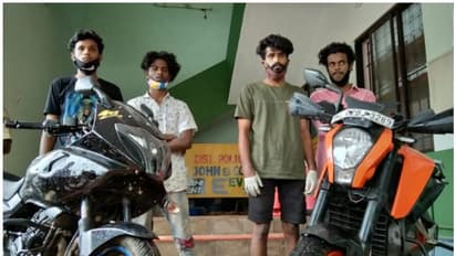 മോഷണ വണ്ടിയുമായെത്തി, നമ്പര് പരിശോധിച്ചപ്പോള് കുടുങ്ങി; യുവാക്കള് പിടിയില്