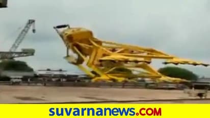 ಏಕಾಏಕಿ ಕುಸಿದ ಕ್ರೇನ್: 10 ಮಂದಿ ಸಾವು, ಓರ್ವನ ಸ್ಥಿತಿ ಗಂಭೀರ!