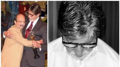 মাথা নত করে শেষ শ্রদ্ধা অমর সিংকে, সাদা কালো ছবিতেই নজর কাড়লেন অমিতাভ