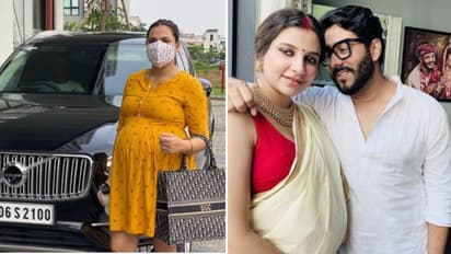 'বেবিস ডে আউট', হলুদ রঙের শর্ট ড্রেসে নজরকাড়া 'মাদার টু বি'-র ঝলক