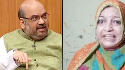 Face of Shaheen Bagh protests, Aiman Rizwi, wishes death for Amit Shah