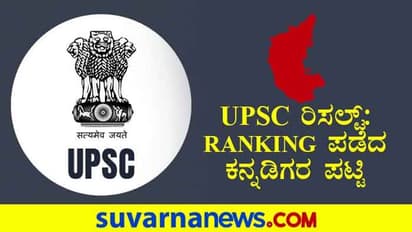 UPSC ಫಲಿತಾಂಶ: ಆಯ್ಕೆಯಾದ ಕರ್ನಾಟಕದ 40 ಕುವರರು