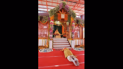 রাম জন্মভূমি মন্দিরের ভূমি পুজো, রূপোর ইট গেঁথে শেষ হল ভূমি পুজো