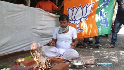 অযোধ্য়ায় রাম মন্দির প্রতিষ্ঠা, লকডাউনেই উৎসব বিজেপি কর্মী-সমর্থকদের