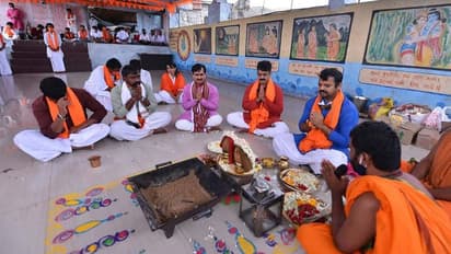 ರಾಮಮಂದಿರಕ್ಕೆ ಭೂಮಿ ಪೂಜೆಯಾಗುವ ಹೊತ್ತಿನಲ್ಲೇ ಇತ್ತ ಹನುಮನ ನಾಡಿನಲ್ಲಿ ಸಂಭ್ರಮ