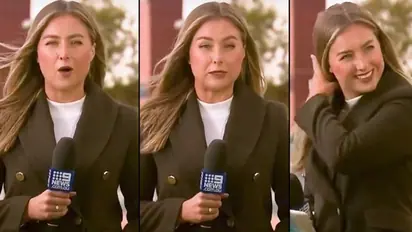 When journalist uses the F-word during live bulletin