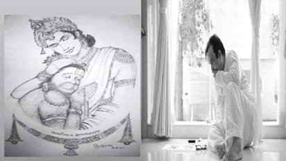 బ్రహ్మానందం చేతుల్లో రూపుదిద్దుకున్న అయోధ్య రామయ్య... ఆంజనేయుని ఆనందబాష్పాలు