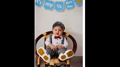 Pikachu ಜೊತೆ ರಿಷಬ್‌ ಶೆಟ್ಟಿ ಪುತ್ರ;  ಅರ್ಧ ವರ್ಷ ಸೆಲೆಬ್ರೆಷನ್‌ ಫೋಟೋ ಇದು!