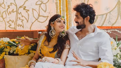 Rana Daggubati, Miheeka Bajaji wedding: Haldi pictures sets off colourful celebration for fans
