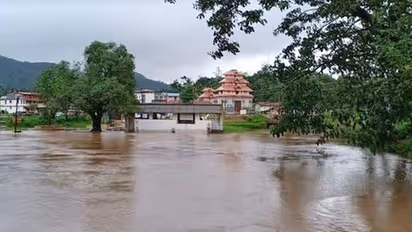 Karnataka rains: Bhagamandala in Kodagu district receives record rainfall, flash floods, landslides reported