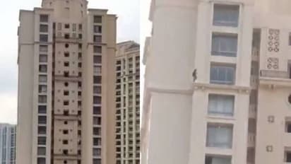 കൂറ്റൻ കെട്ടിടത്തിന് മുകളിൽ അലക്ഷ്യമായി നടക്കുന്ന പെൺകുട്ടി; വീഡിയോ വൈറല്; വിമര്ശനം