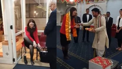 ಹಿಂದೂ ಮಂದಿರಕ್ಕೆ ಭೇಟಿ ನೀಡಿ ಪೂಜೆ ಸಲ್ಲಿಸಿದ ನ್ಯೂಜಿಲೆಂಡ್ ಪ್ರಧಾನಿ!