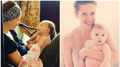 'ആറ് മാസത്തെ എക്സ്ക്ലൂസീവ് മുലയൂട്ടലിനുശേഷം '; മകൾ സാഫോയ്ക്കൊപ്പമുള്ള ചിത്രം പങ്കുവച്ച് കൽക്കി