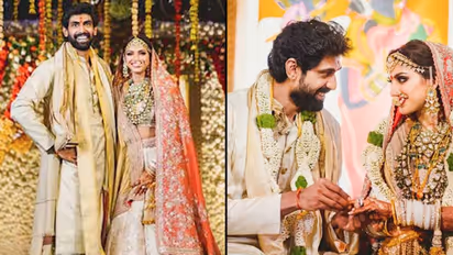 Rana Daggubati-Miheeka Bajaj's dreamy wedding pics: Samantha Akkineni to Ram Charan, celebs shine in ceremony