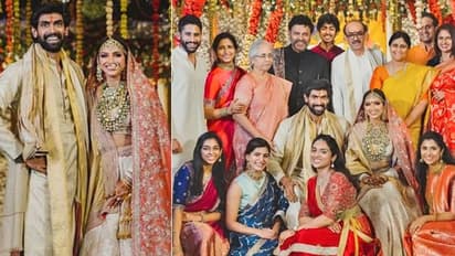 റാണ ദഗുബതി- മിഹീക ബജാജ് വിവാഹം; ചിത്രങ്ങള് പങ്കുവച്ച് സാമന്ത, രാംചരണ്...