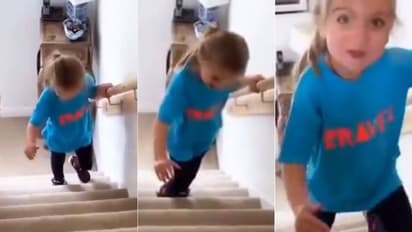 'അവളുടെ ആദ്യചുവട്'; സെറിബ്രൽ പാൾസി ബാധിച്ച കുഞ്ഞ് പടികൾ കയറുന്ന വീഡിയോയുമായി ബാസ്കറ്റ്ബോൾ താരം