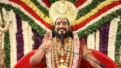 ഇന്ത്യയില് തന്റെ പാദം പതിഞ്ഞാല് മാത്രമേ കൊവിഡില് നിന്ന് രക്ഷപ്പെടൂ: നിത്യാനന്ദ