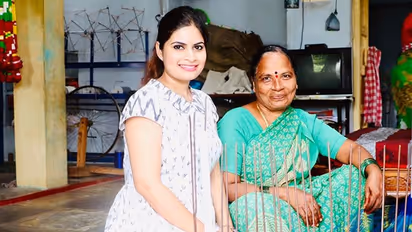 Fashion designer Deepthi Ganesh focuses on sustainable business growth & supports handloom weavers