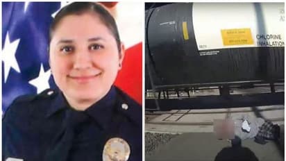 റെയിൽവേ ട്രാക്കിൽ കുടുങ്ങിയ വയോധികനെ രക്ഷിച്ച പൊലീസ് ഉദ്യോഗസ്ഥയ്ക്ക് സോഷ്യൽ മീഡിയയിൽ അഭിനന്ദന പ്രവാഹം