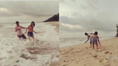 ஆண் நண்பருடன் அரைகுறை ஆடையில் குளியல்... பீச்சில் அமலா பால் போட்ட ஆட்டத்தின் வைரல் வீடியோ...!