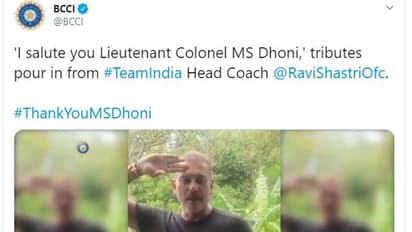 Ravi Shastri salutes MS Dhoni; says former captain is ‘true badshah’ sitting on Mount Everest