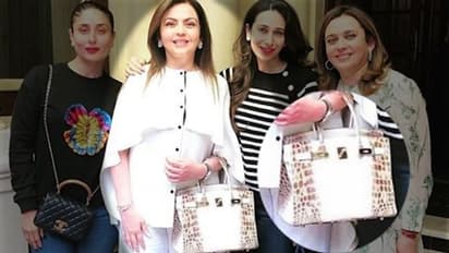 ಆಸ್ಟ್ರಿಯನ್ ಹರಳಿನ ಗಣೇಶ ಕ್ಲಚ್ ಪರ್ಸ್: ನೀತಾ ಅಂಬಾನಿ ಬ್ಯಾಗ್ ಬೆಲೆ 2.6 ಕೋಟಿ