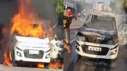 ബിസിനസ് തര്ക്കത്തെ തുടർന്ന് മൂന്നുപേരെ കാറിനുള്ളിലിട്ട് തീ കൊളുത്തി, ഒരാളുടെ നില ഗുരുതരം