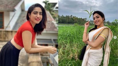 സെറ്റ് സാരിയില് തിളങ്ങി അമേയ മാത്യു; സമ്പദ്സമൃദ്ധിയുടെ ചിങ്ങം ആശംസ