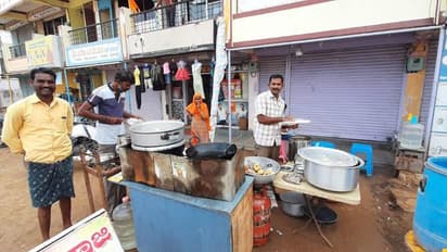 ಕೊರೋನಾ ಎಫೆಕ್ಟ್: ಆರ್ಥಿಕ ಸಂಕಷ್ಟದಿಂದ ಪಾರಾಗಲು ಇಡ್ಲಿ ವ್ಯಾಪಾರಿಯಾದ ಶಿಕ್ಷಕ