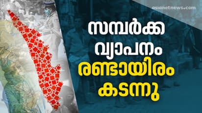 സമ്പർക്ക വ്യാപനം അതി തീവ്രം; 2142 കേസുകളും സമ്പർക്കം വഴി, 174 പേരുടെ ഉറവിടം വ്യക്തമല്ല