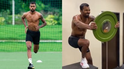 জোর কদমে চলছে আইপিএলের প্রস্তুতি, নেট দুনিয়া আগুন ঝরাচ্ছে হার্দিকের 'মাচো লুক'