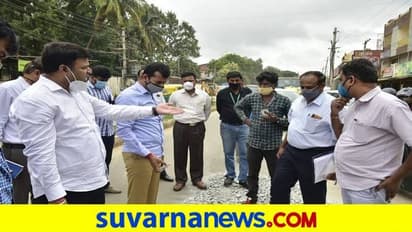 ಬೆಂಗಳೂರು: ಥಣಿಸಂದ್ರ, ವಿಶ್ವೇಶ್ವರಪುರ ವಾರ್ಡ್‌ ರಸ್ತೆ ಕಾಮಗಾರಿ ಪರಿಶೀಲಿಸಿದ ಮೇಯರ್‌