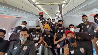 ഐപിഎല്: പഞ്ചാബ്, കൊല്ക്കത്ത, രാജസ്ഥാന് താരങ്ങള് യുഎഇയിലെത്തി