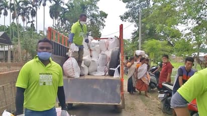 नारायण सेवा संस्थान असम के बाढ़ प्रभावित क्षेत्रों में 1000 परिवारों को करेगा भोजन सामग्री का वितरण