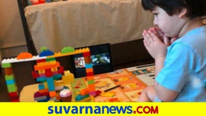 ಕರೀನಾ ಮಗ ತೈಮೂರ್ನ ಸ್ಪೆಷಲ್ ಗಣಪನನ್ನು ನೋಡಿ..!