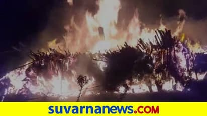 ದೇವದುರ್ಗ: ಆಕಸ್ಮಿಕ ಬೆಂಕಿ, ಹಣ ತರಲು ಹೋಗಿ ವ್ಯಕ್ತಿ ಸಜೀವ ದಹನ
