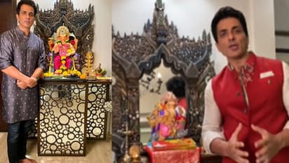 করোনার আবহে ঘরোয়া গণপতির আরাধনা, এক অন্য ছবি বি-টাউনে