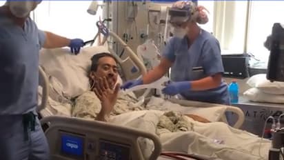 ವೆಂಟಿಲೇಟರ್‌ನಲ್ಲಿದ್ದ ಕೊರೋನಾ ಸೋಂಕಿತನಿಗೆ ಆಸ್ಪತ್ರೆಯಲ್ಲೇ ಮದುವೆ..!