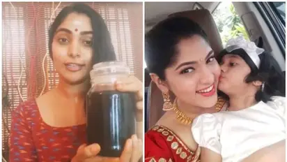 'എന്റെ കൺമണിയ്ക്കായി തയ്യാറാക്കിയ സ്പെഷ്യൽ എണ്ണ' ; വീഡിയോ പങ്കുവച്ച് മുക്ത