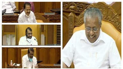 ചൂടേറിയ ചര്ച്ചക്കിടെ മത്സ്യവും പശുവും; ചിരിയുണര്ത്തി മുഖ്യമന്ത്രിയും പ്രതിപക്ഷ നേതാവും പിജെ ജോസഫും