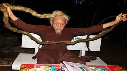শুধুই কি মৃত্যুভয়ে চুল কাটেন না ৮০ বছর, ৫ মিটার দীর্ঘ জট নিয়ে গর্বিত ৯২-এর বুড়ো