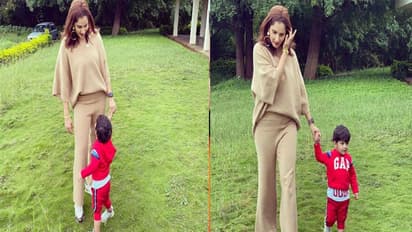 కొడుకుతో సరదాగా వాకింగ్.. ఫోటో షేర్ చేసిన సానియా