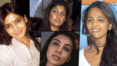 Anushka Shetty to Samantha Akkineni: 7 South Indian actresses without makeup
